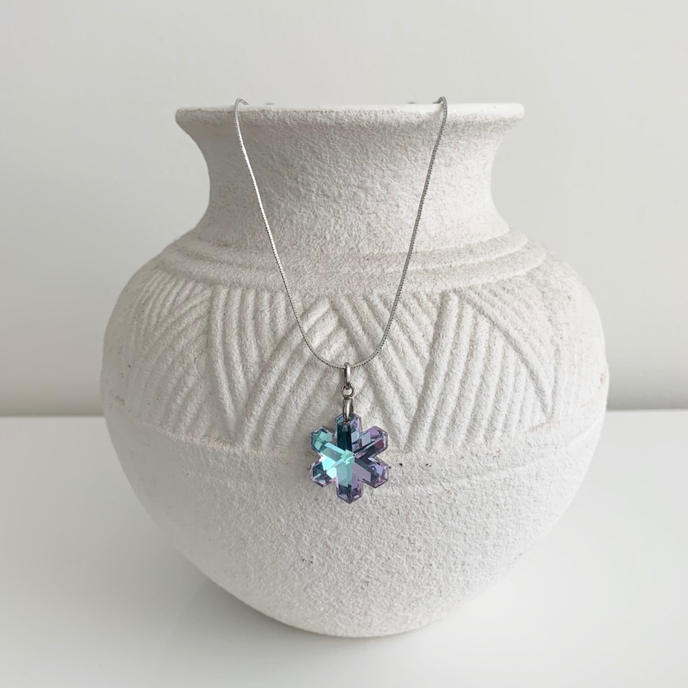Snowflake Crystal Necklace